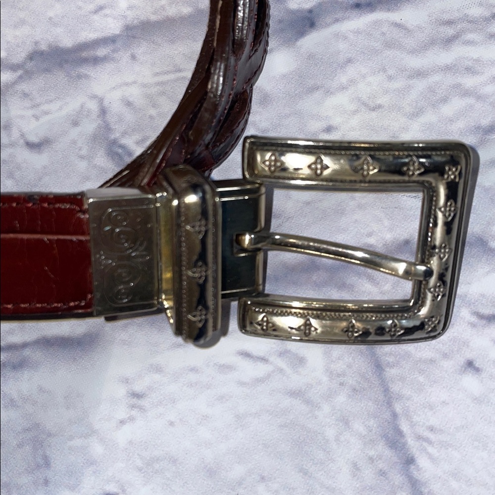 Brighton Leather Braided Belt (Reversible) - Picture 4 of 8
